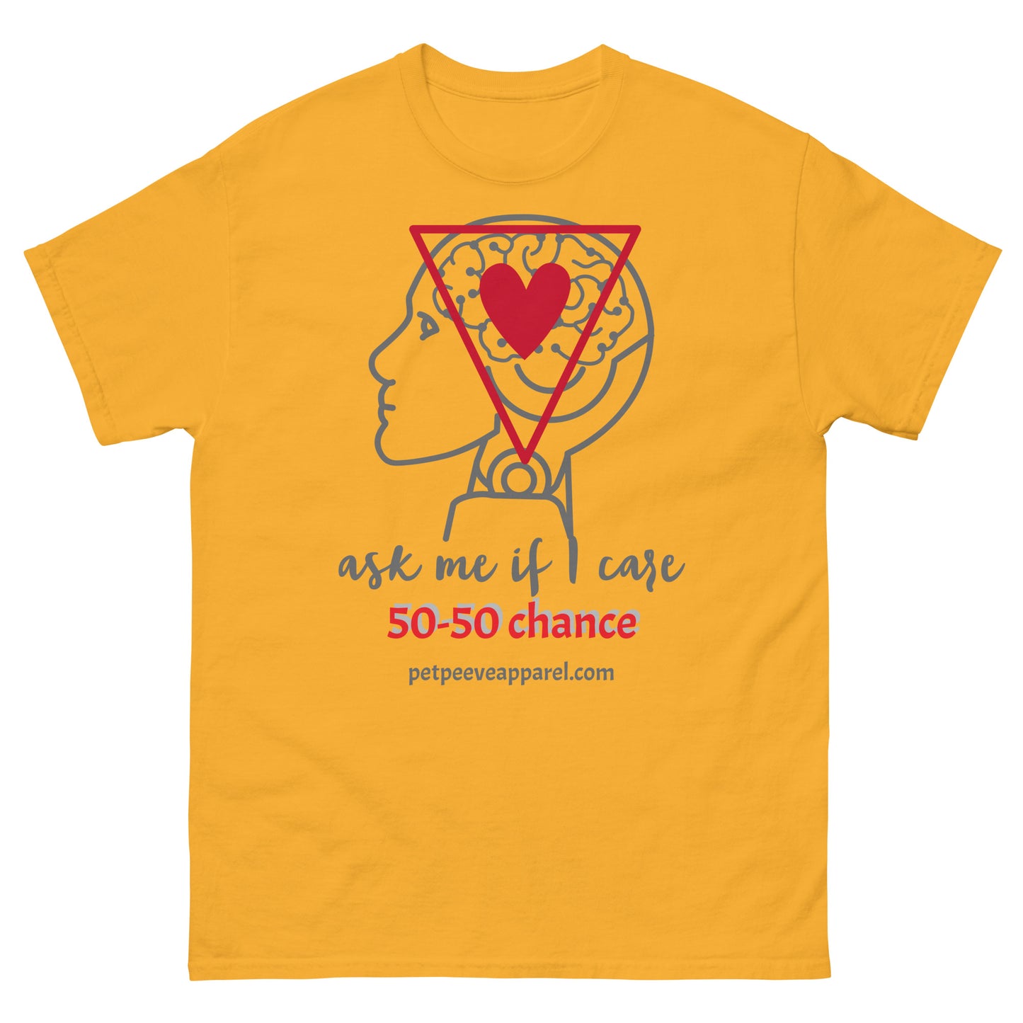 Ask Me If I Care Unisex classic tee
